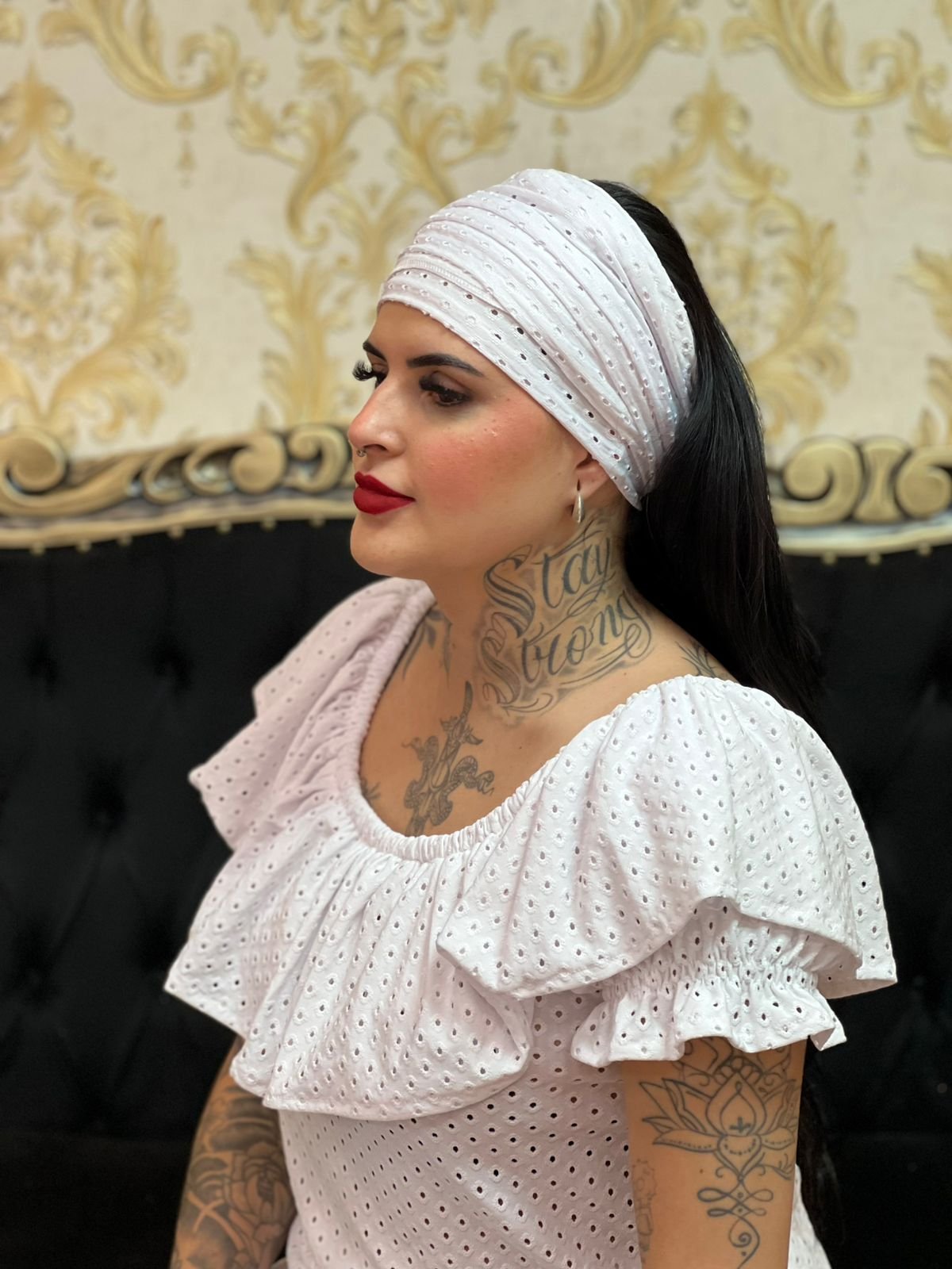 Faixa Malha Lazzie Branco 3057