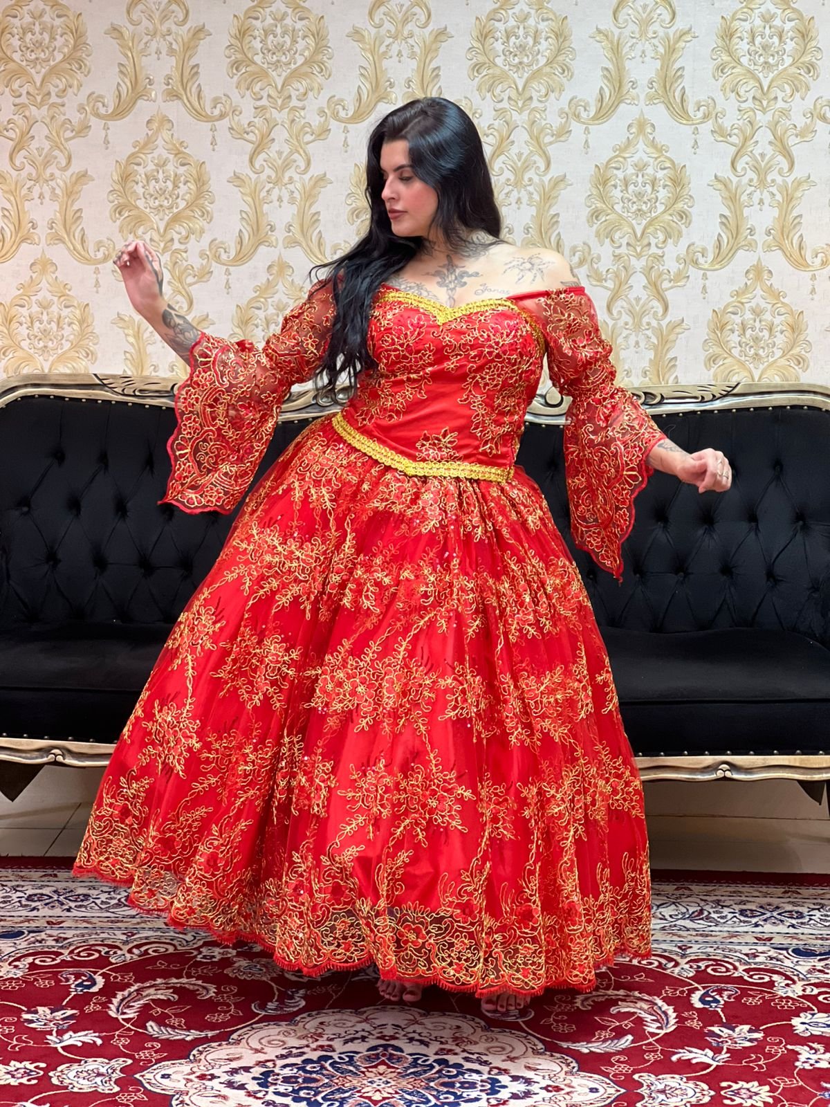 Corpete Soberana Vermelho/Dou 124