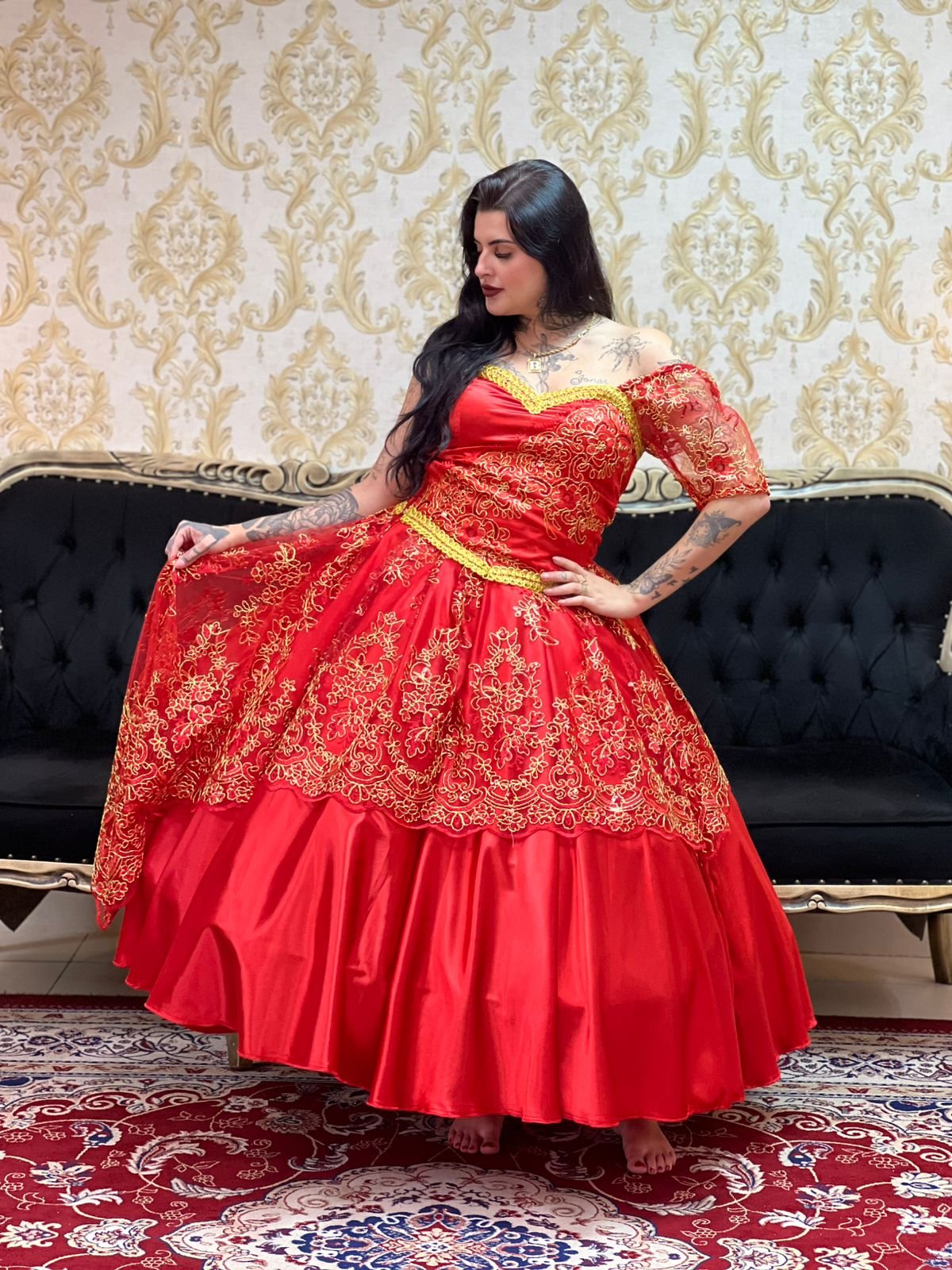 Corpete Glamour Verm/Dou 145