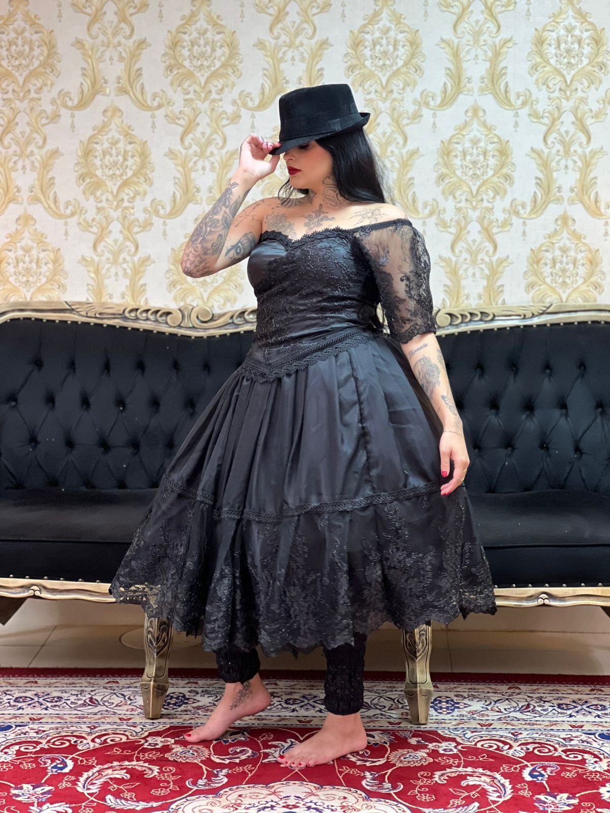 Corpete Glamour Preto 210