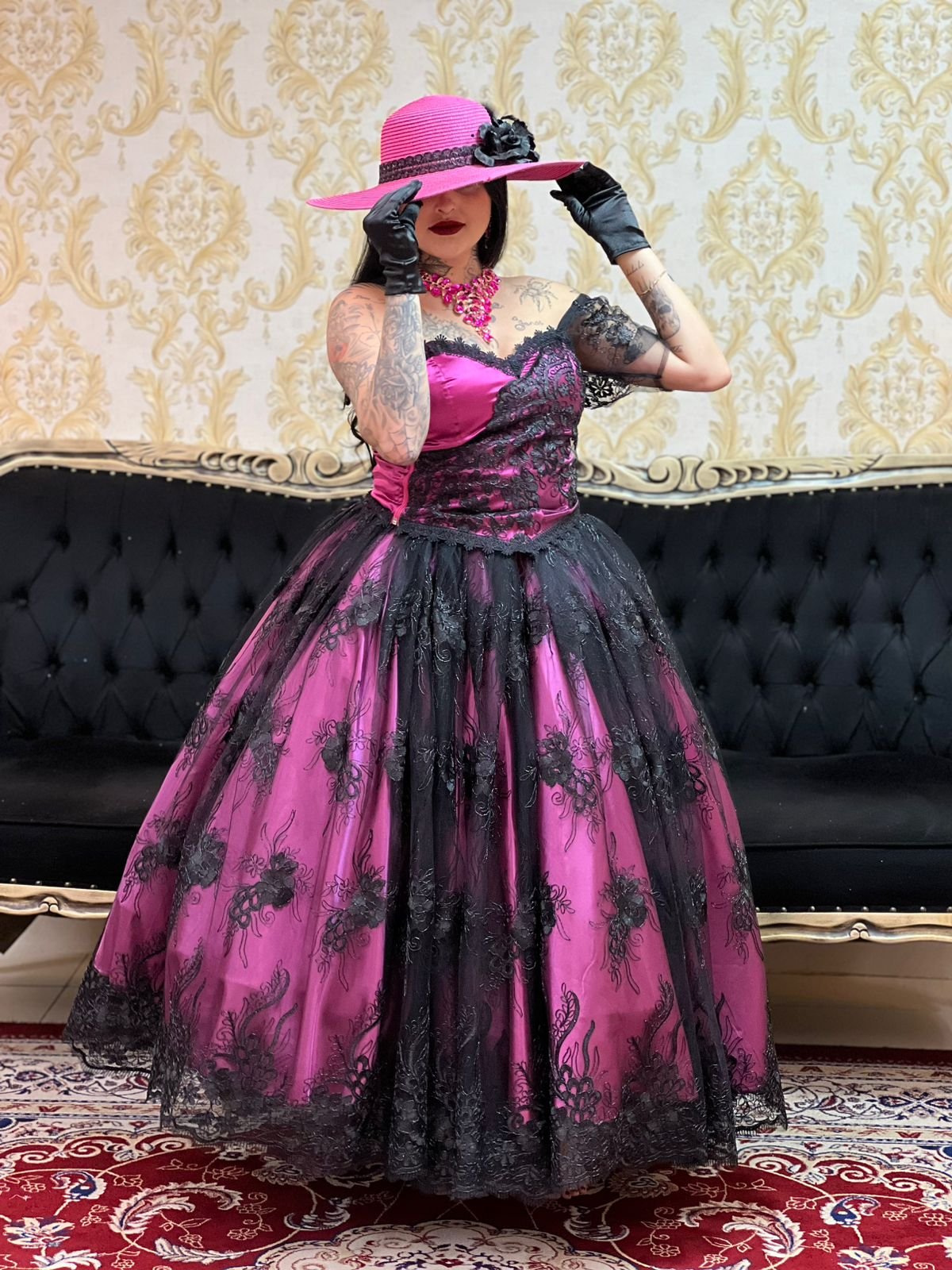 Corpete Glamour Rosa/Pto 720