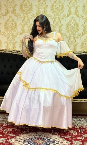 Saia Sarita Branco/Dou 8006