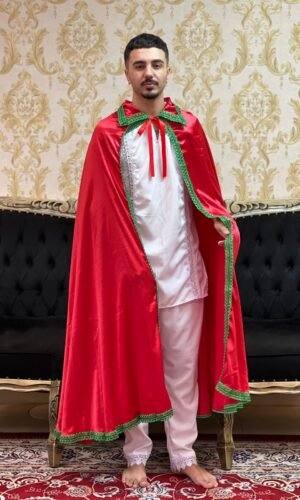 Capa Gola Cetim Verm/Verde 160