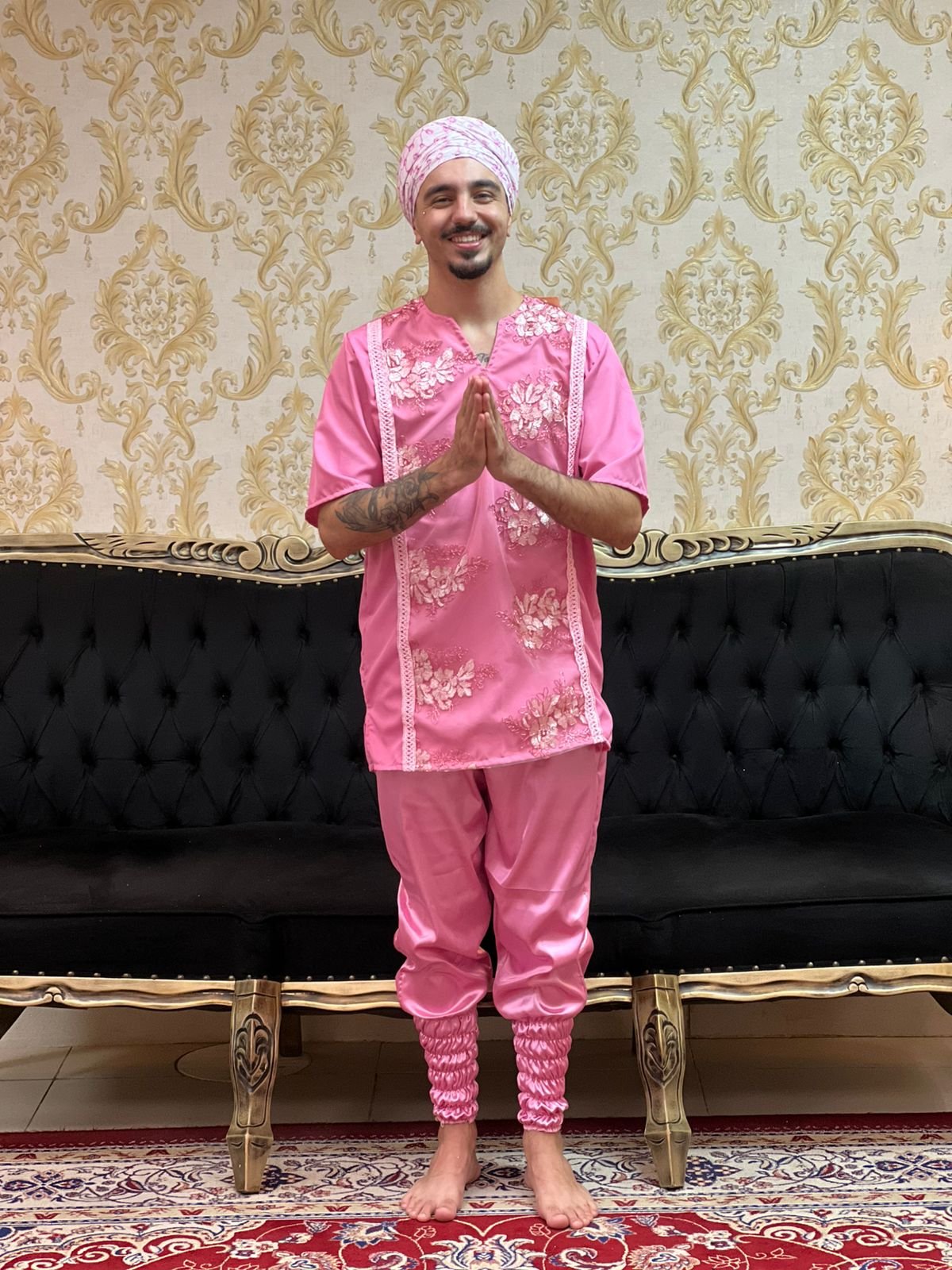 Bombacha Cetim Rosa 702