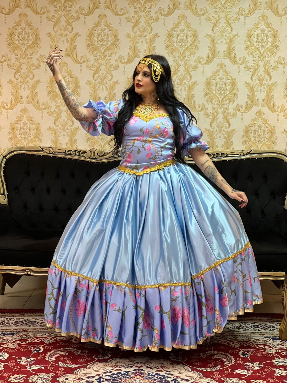 Saia Rosita Azul 8414
