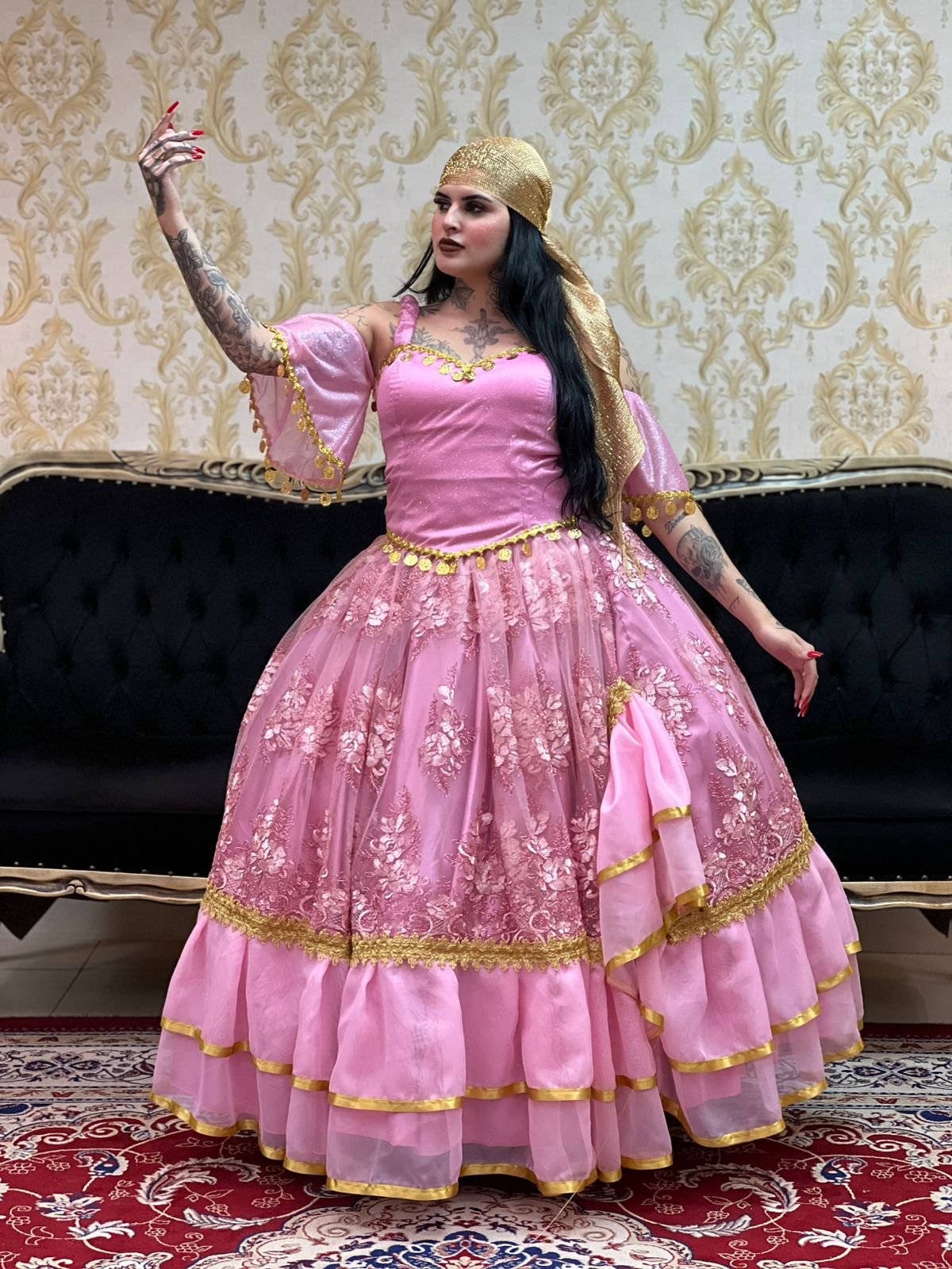 Saia Tsara Rosa/Dou 8709