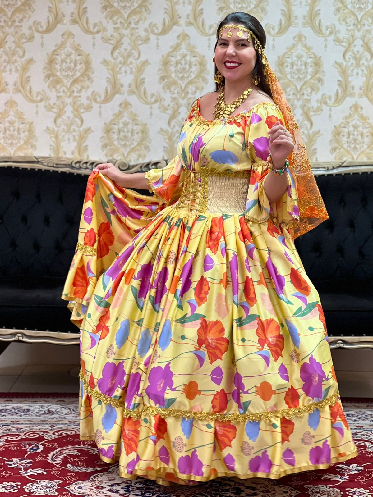 Vestido Oriô Amarelo 301