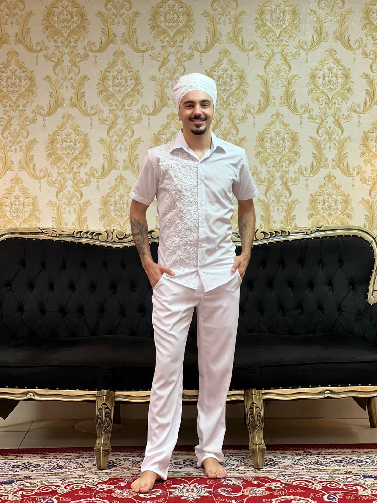 Camisa Bordado Branco 005