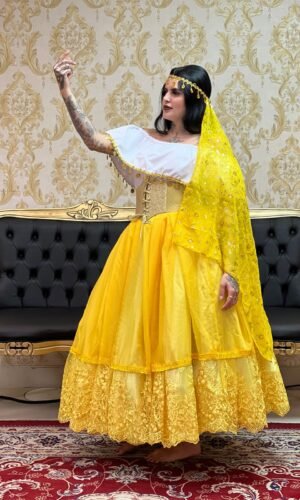 Lenço Maya Amarelo 300