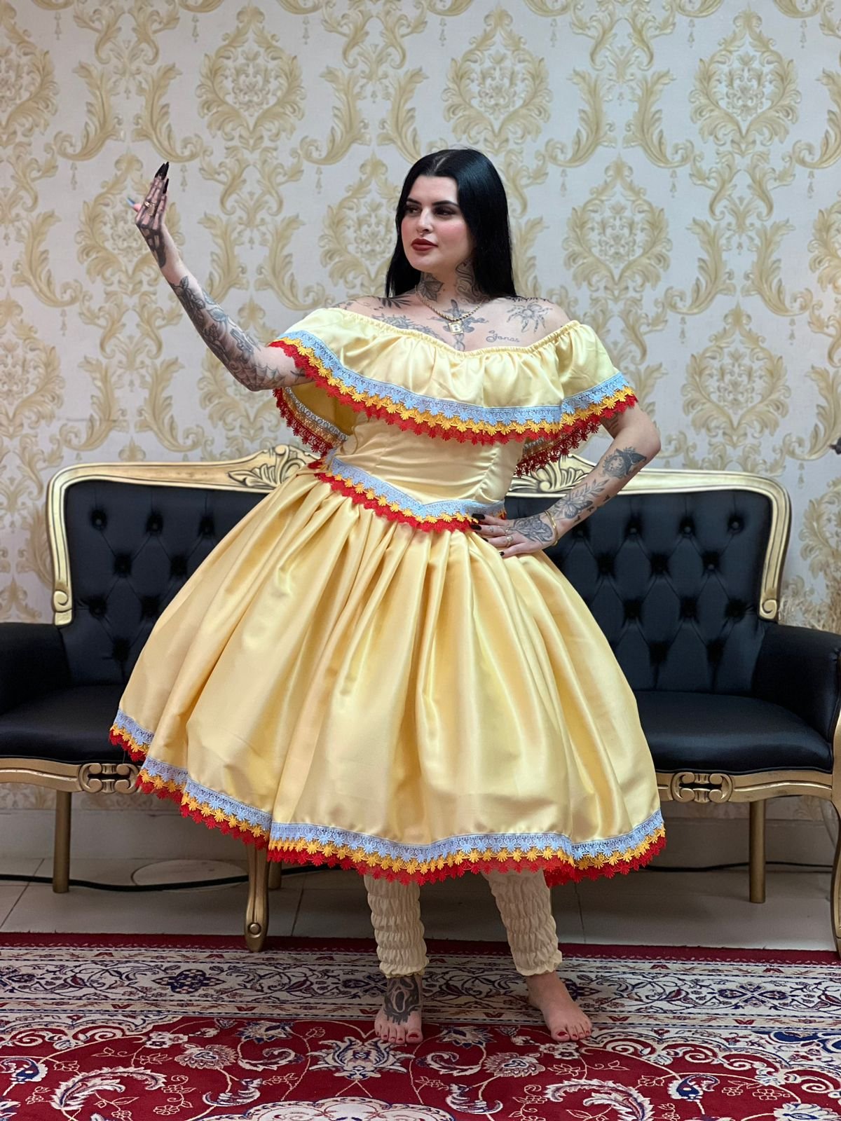 Corpete Axé Amarelo/Ibeji 309