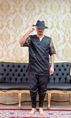 Kafta Luxo Metalic Preto 226