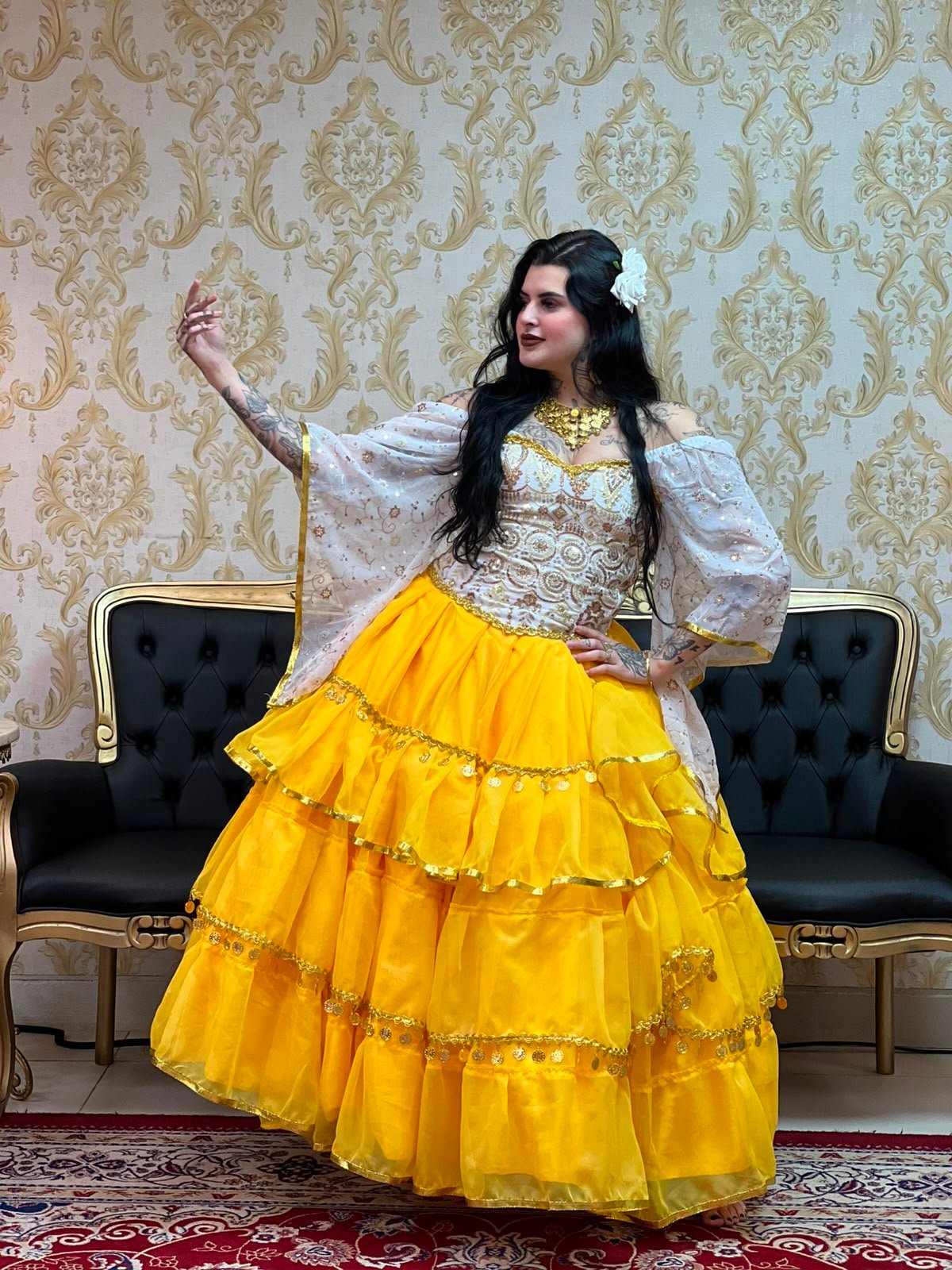 Saia Madalena Amarelo/Dou 8309