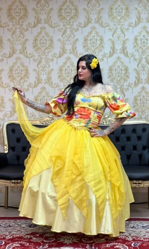 Saia Lenços Amarelo 8333