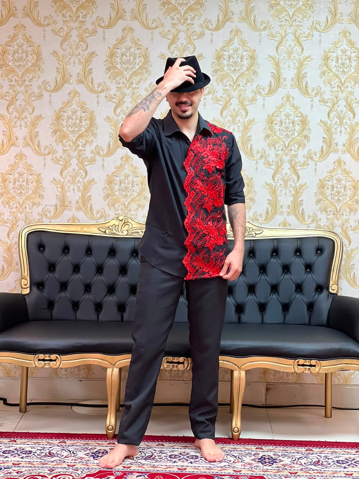 Camisa Encruzilhada Preto/Verm 206