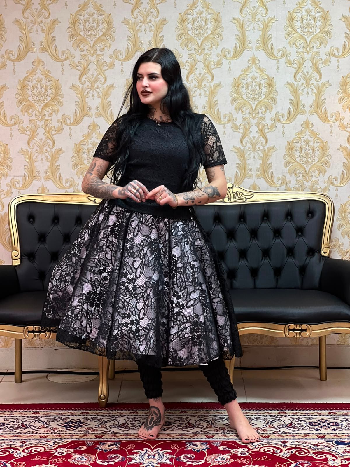 Bata Renda Preto 230