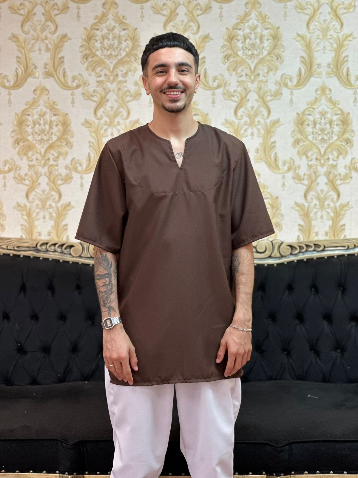 Kafta Oxfor Marrom 802