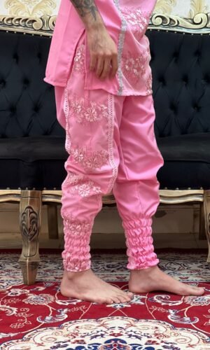 Bombacha Bordada Rosa 703