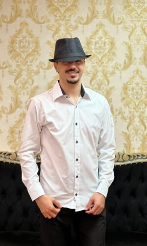 Camisa Social Slim Branca 002