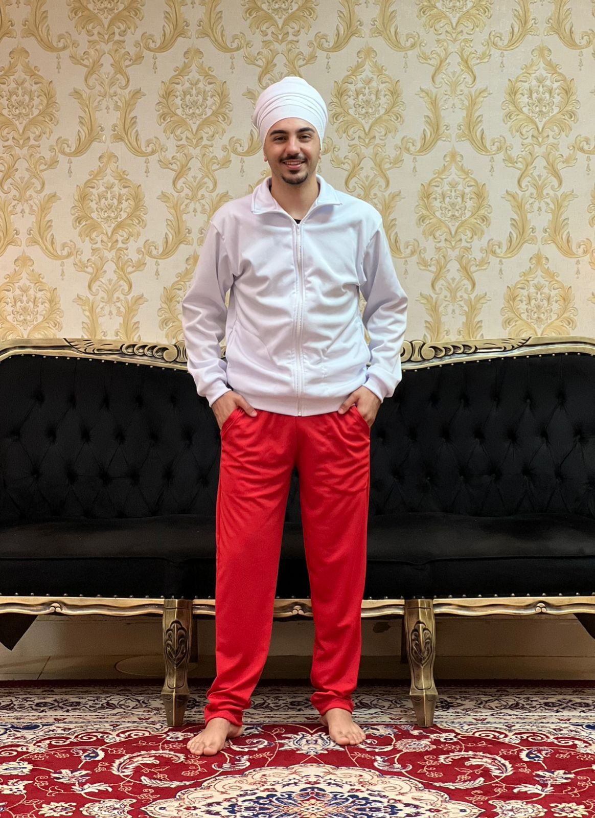 Calça Elanca Vermelha 100