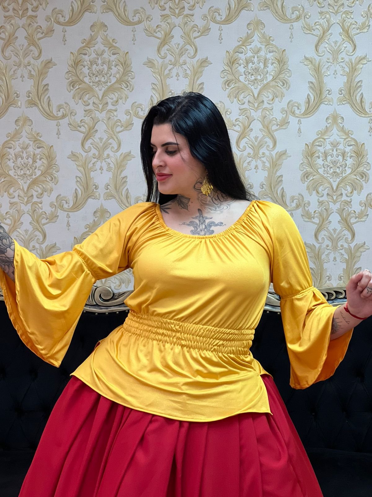 Blusa Glow Amarelo 300