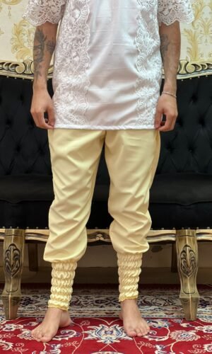 Bombacha Oxfor Amarelo Claro 307