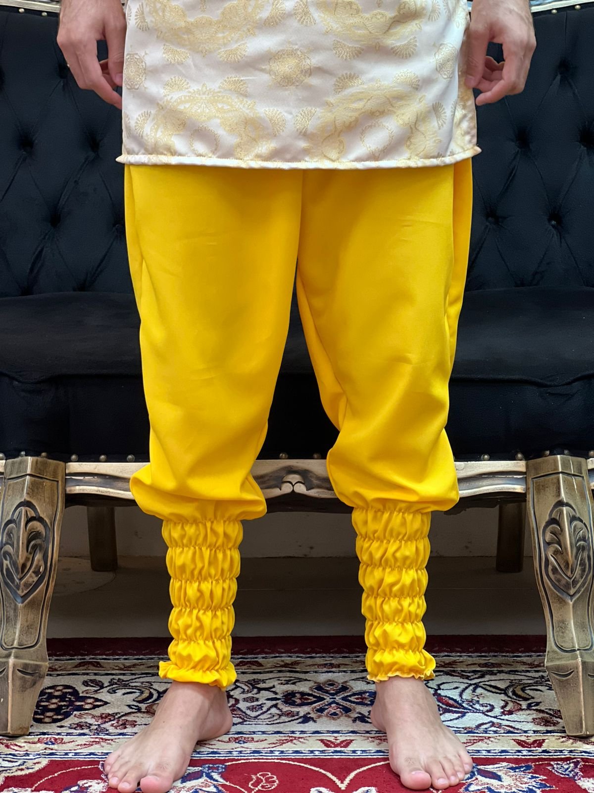 Bombacha Oxfor Amarela 302