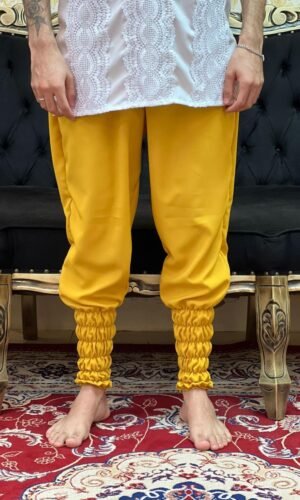 Bombacha Oxfor Amarelo Forte 310