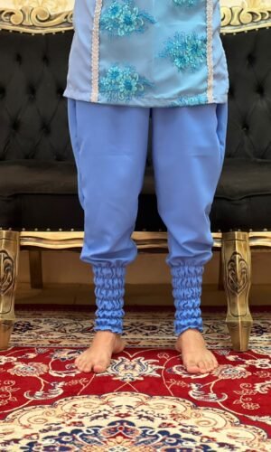 Bombacha Oxfor Azul Turquesa 403