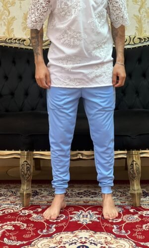 Calça Elanca Punho Azul 411