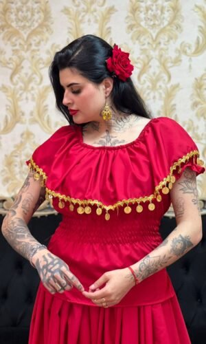 Blusa Moedas Verm/Dou 101