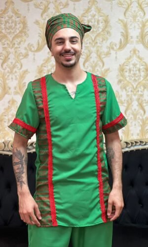 Kafta Ogum Verde/Verm 609
