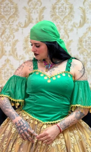 Corpete Safira Verde/Dou 603