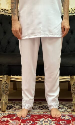 Calça Guipir Branco 023
