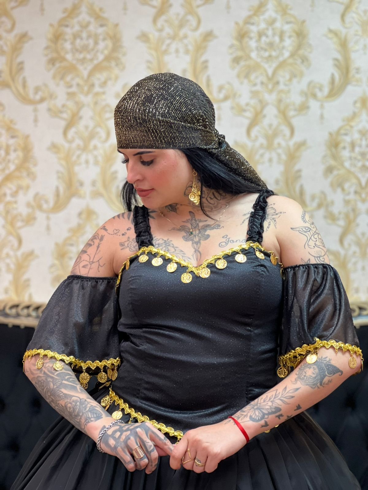 Corpete Safira Preto/Dou 238