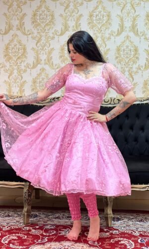 Saia Pérola Curta Rosa 726
