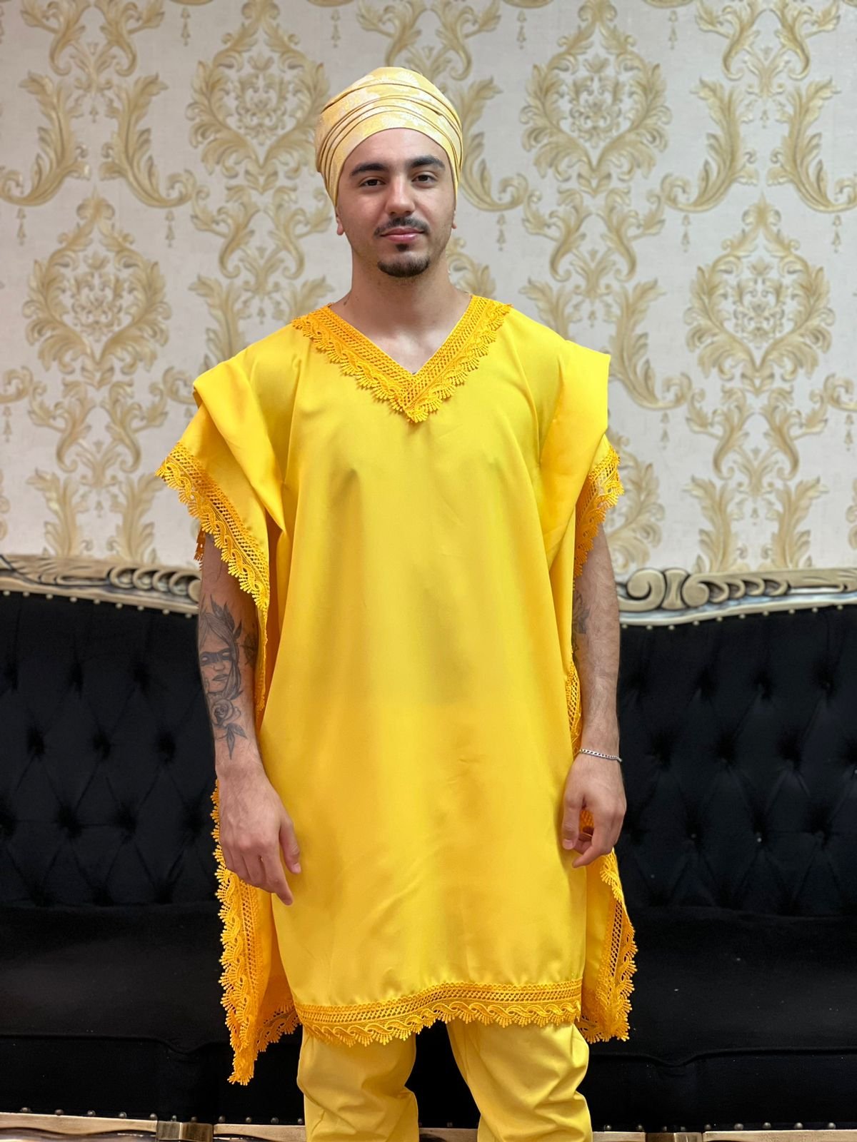 Kafta Tunica Amarelo 305