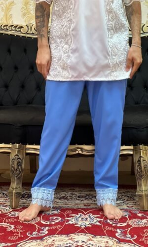 Calça Guipir Azul 406