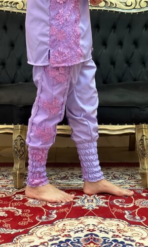 Bombacha Bordada Lilas 501