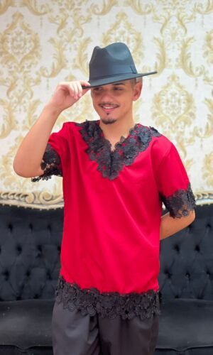 Kafta Axé Verm/Preto 180
