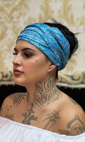 Faixa Azul/Prata 3444