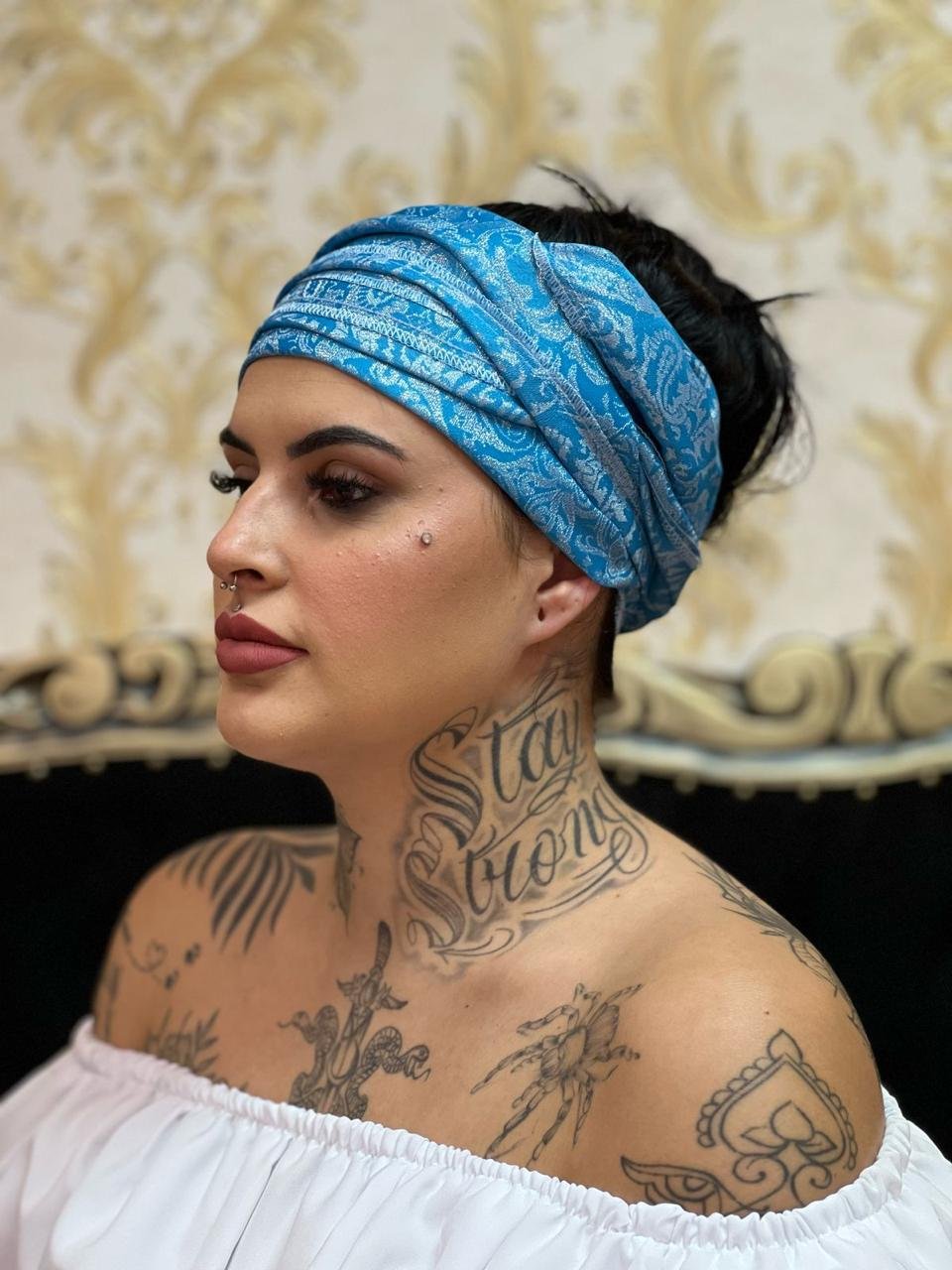 Faixa Azul/Prata 3444