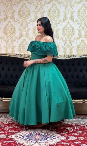 Saia Oxfor Longa Verde 668