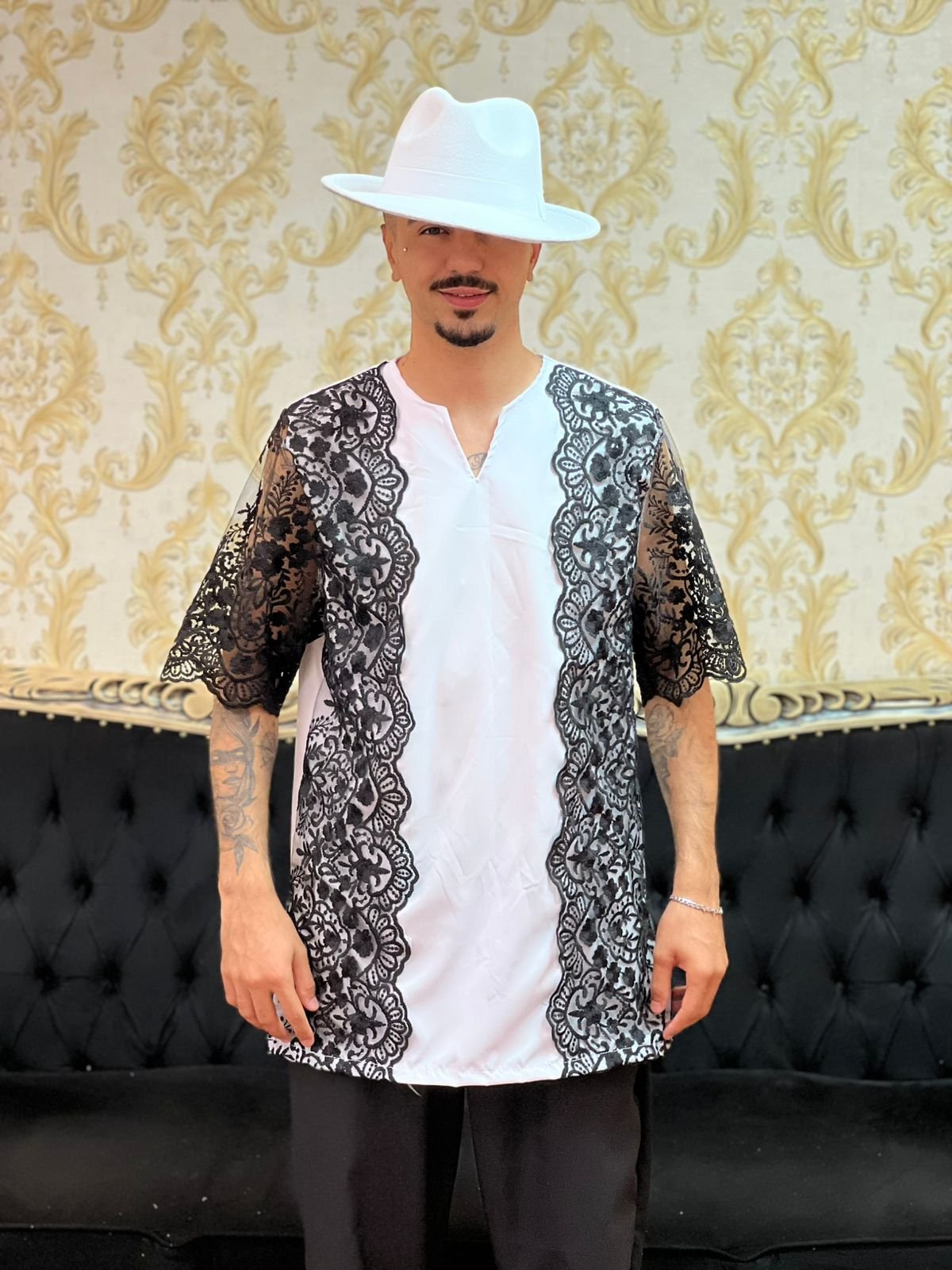 Kafta Luxo Branco/Pto 206