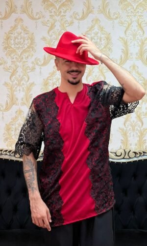 Kafta Luxo Verm/Preta 116