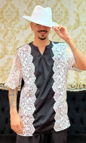 Kafta Luxo Preto/Branco 251