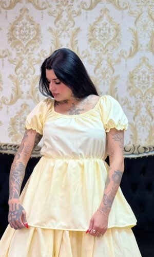 Bata Umbanda Amarela 304