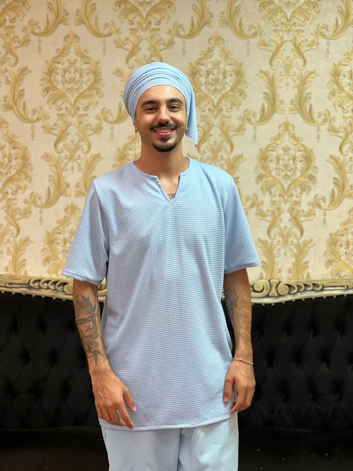 Kafta Malha Azul 449