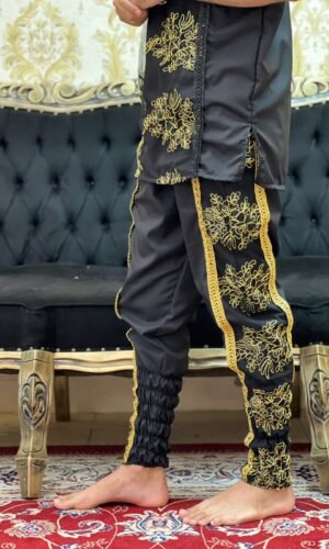 Bombacha Bordada Preto/Dou 230