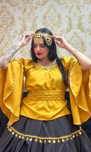 Blusa Natasha Dourada 379
