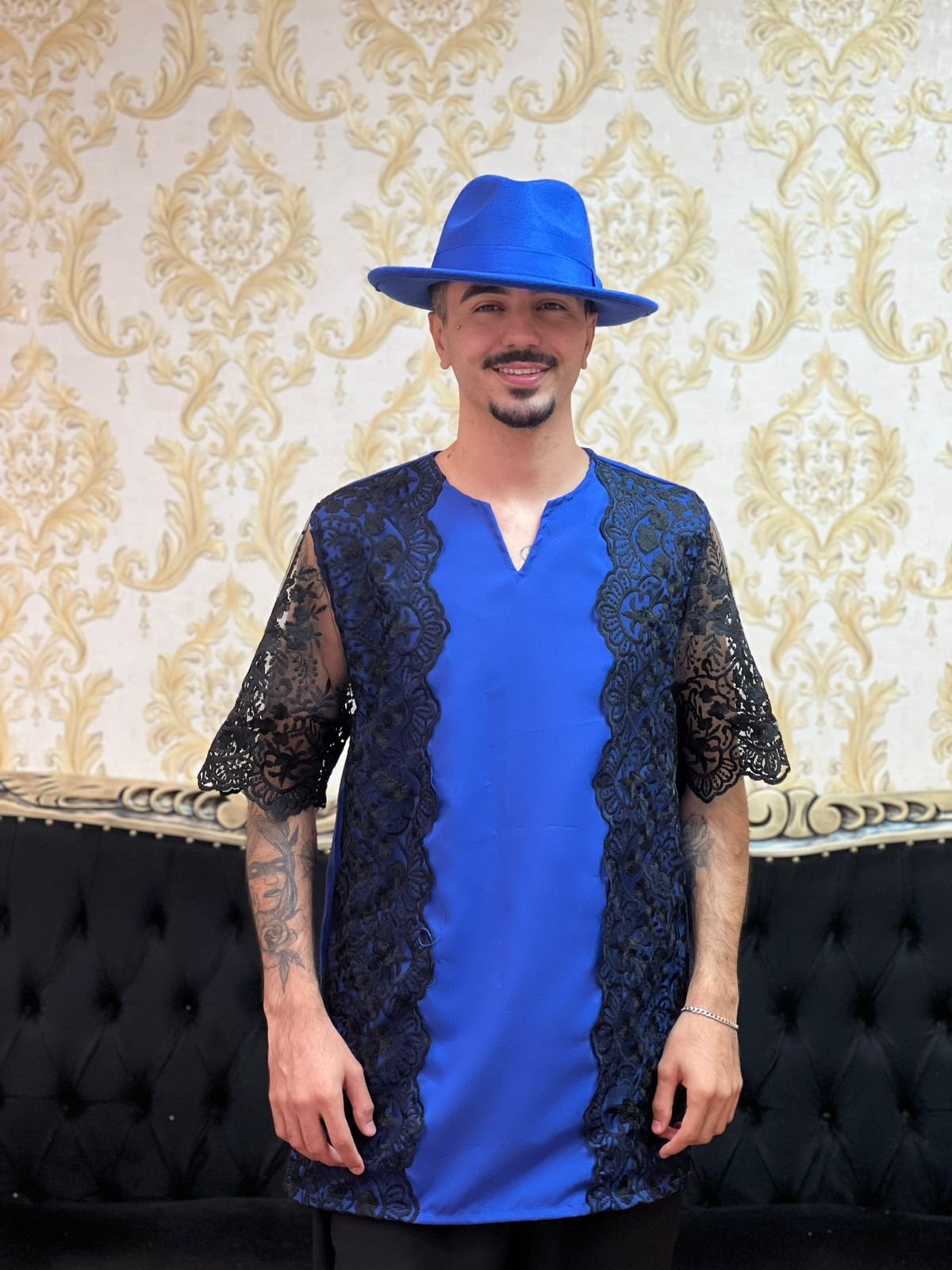 Kafta Luxo Azulão/Preto 420